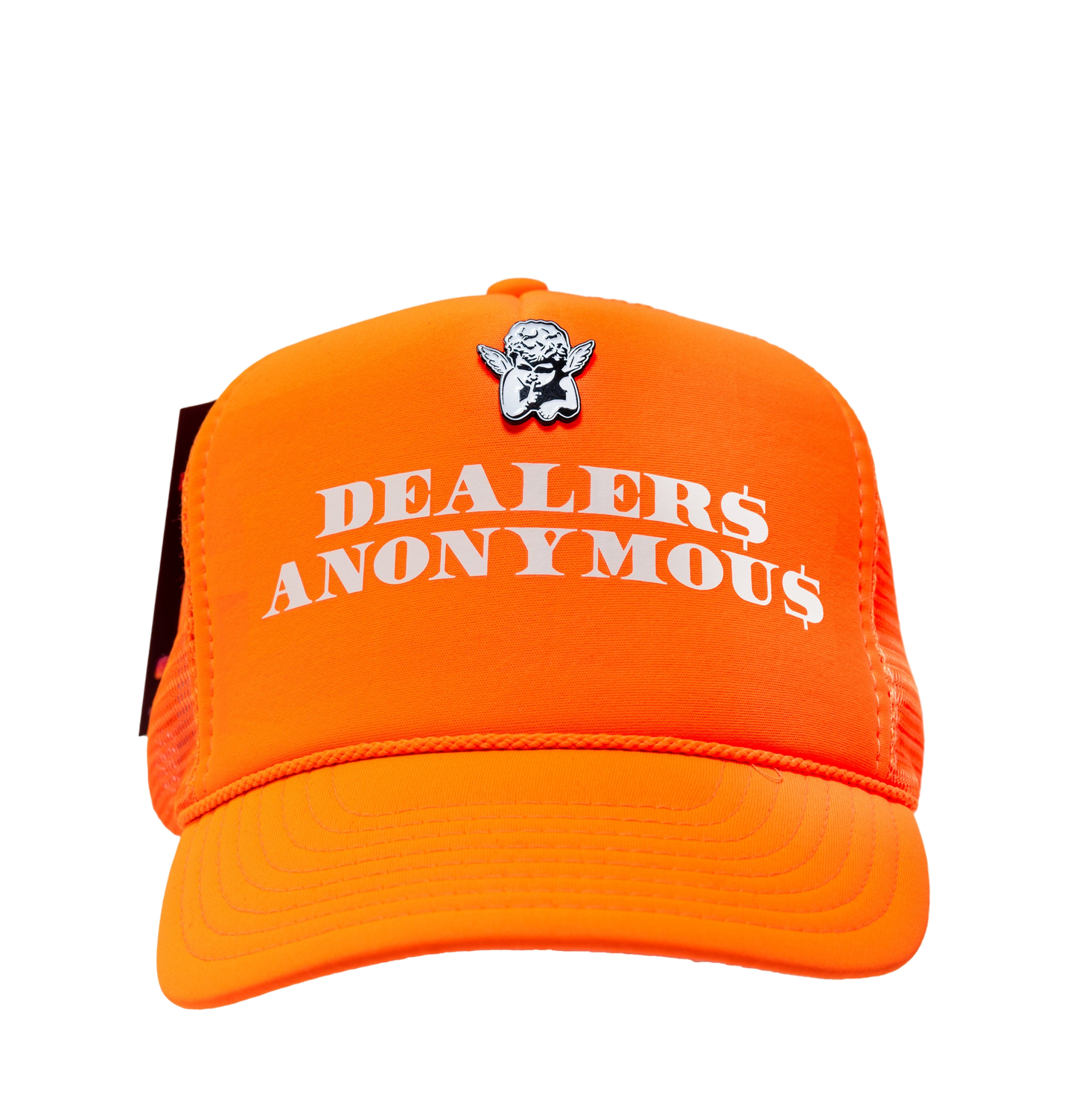 Orange Dealers Trucker