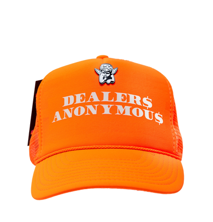 Orange Dealers Trucker