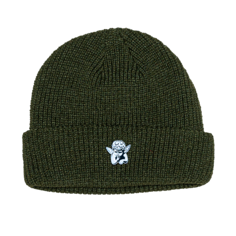 Olive Green Dealers Beanie