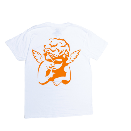 White/Orange Dealers T-Shirt