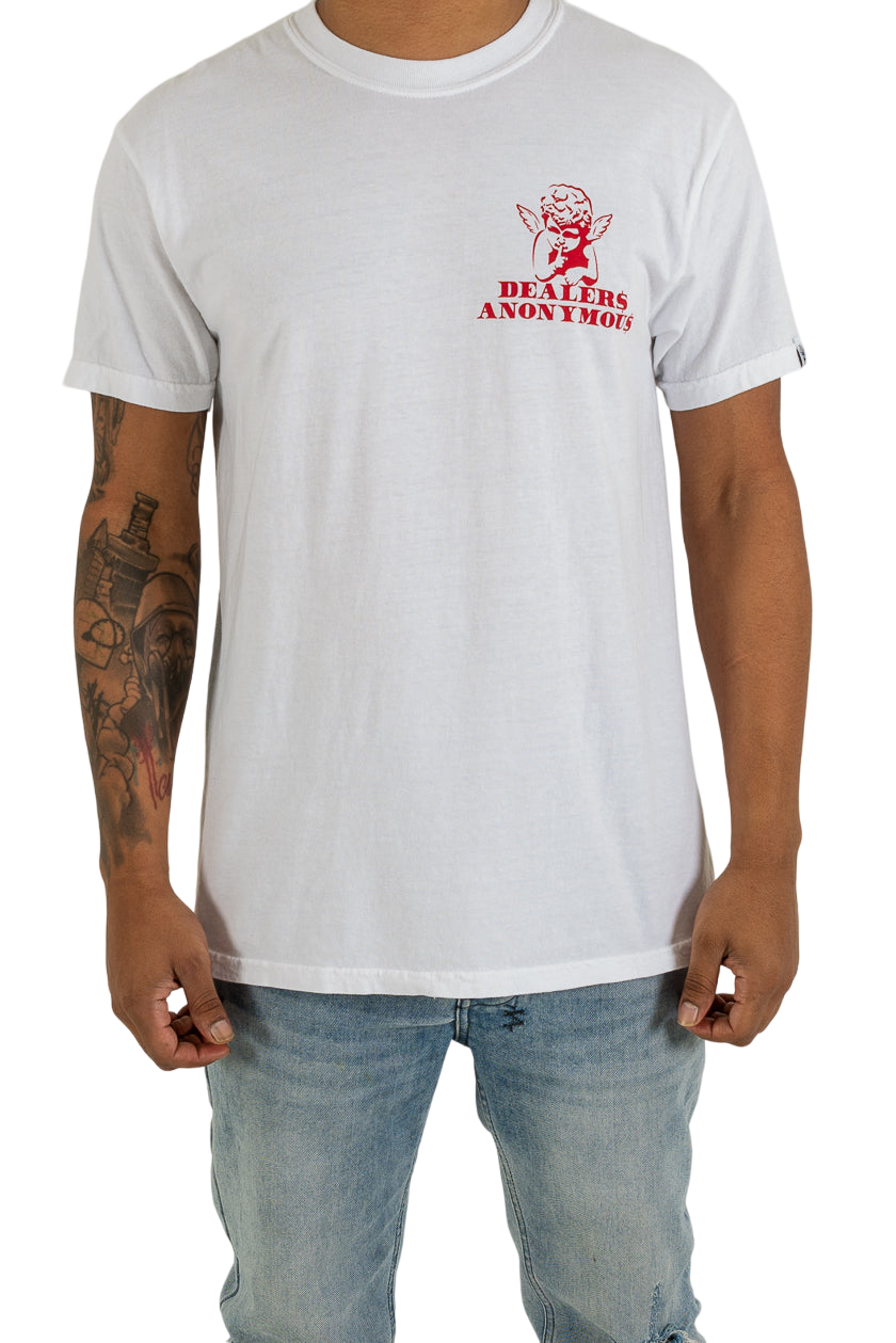 White/Red Dealers T-Shirt