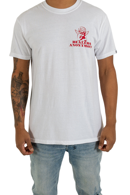 White/Red Dealers T-Shirt