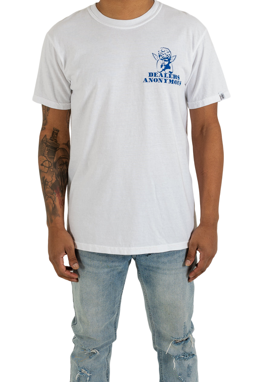 White/Blue Dealers T-Shirt