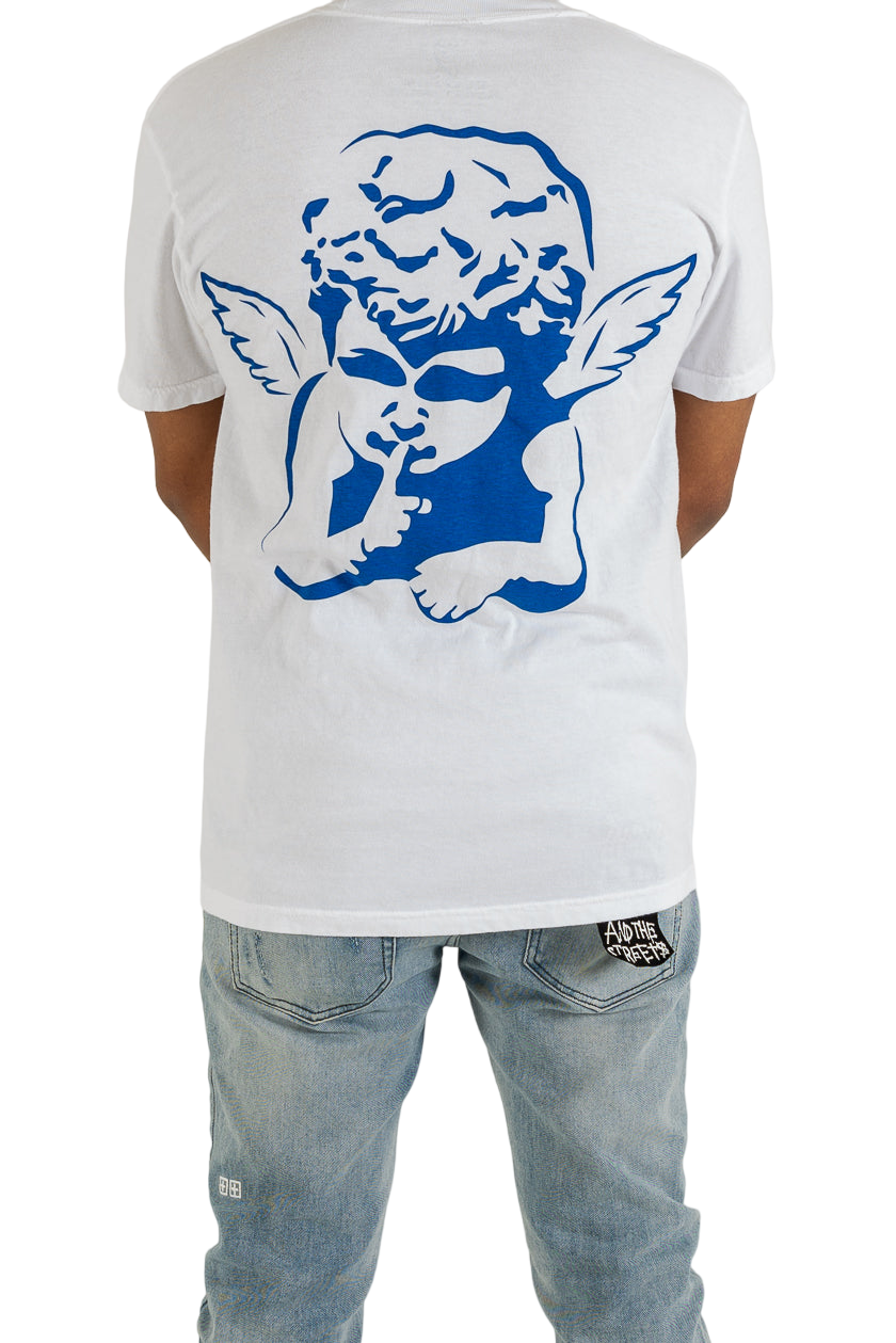 White/Blue Dealers T-Shirt