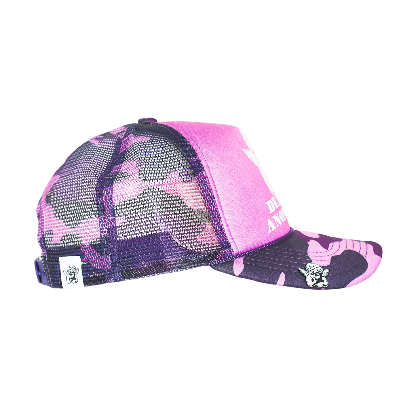 Purple Camo Trucker