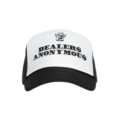 Black/White Dealers Trucker