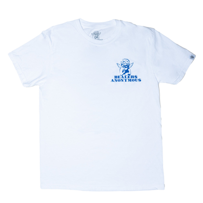 White/Blue Dealers T-Shirt