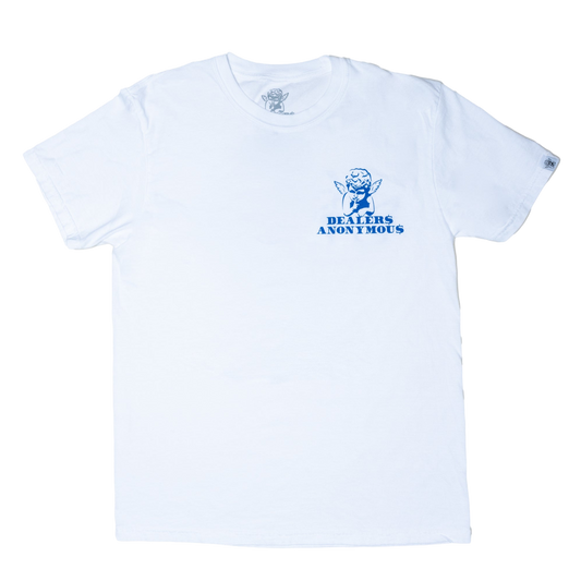 White/Blue Dealers T-Shirt