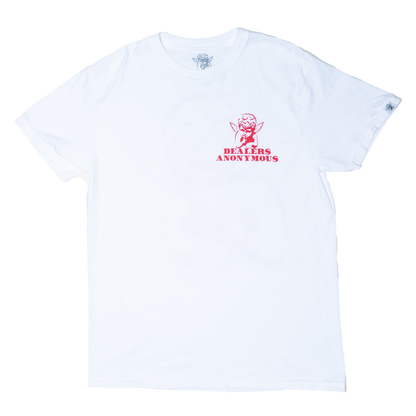 White/Red Dealers T-Shirt