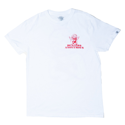 White/Red Dealers T-Shirt